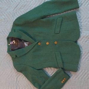 Talbots Green Blazer petite